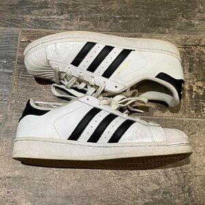 Adidas Superstar Shoes Black/White